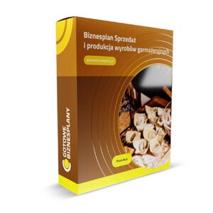 Biznesplan Sprzedaż i produkcja wyrobów garmażeryjnych