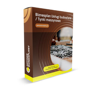 Biznesplan Usługi budowlane / Tynki maszynowe